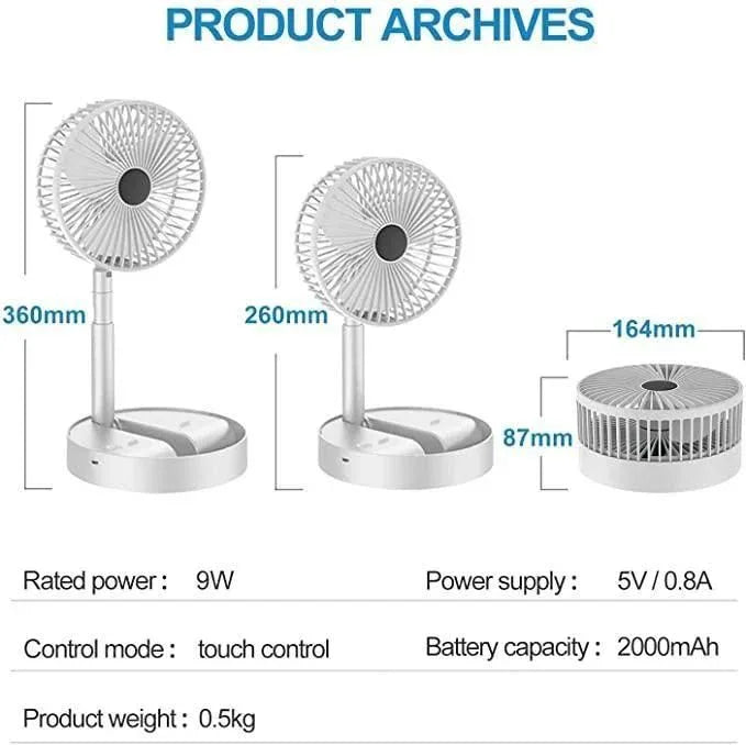 Mini Handheld Portable USB Fan - gadzo gadgets