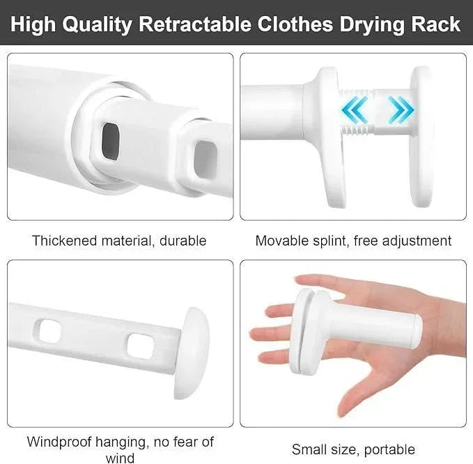 Foldable Portable Hanger Holder (Pack of 2) - gadzo gadgets