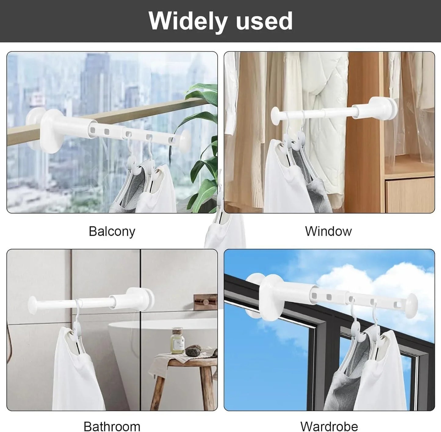 Foldable Portable Hanger Holder (Pack of 2) - gadzo gadgets