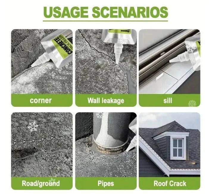 Concrete Crack Filler 100 ml each Pack of 2 - gadzo gadgets